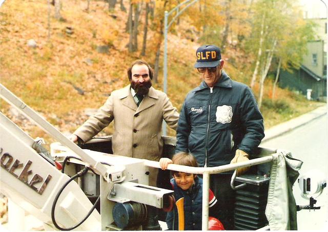 Mayor Tim Jock and Head Driver Francis Seymour